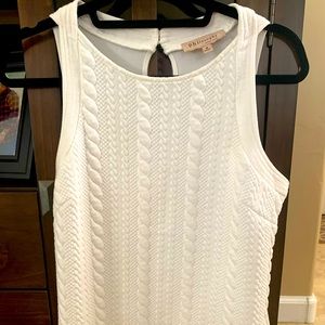 Super cute white tank top